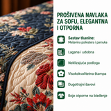 Prešivan pokrivač za sofu Planinski put