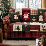 Božićni Quilted Pokrivač za Sofu