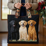 Ručna izrađena torba - Tri labradora