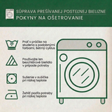 Prešovana posteljina 3 komada - Zalazak sunca na kaktusima